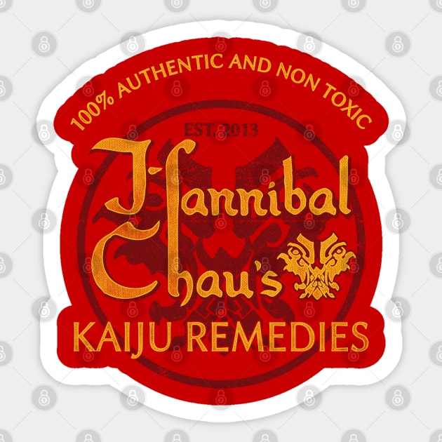 Kaiju Remedies Sticker by Vitaliy_Klimenko